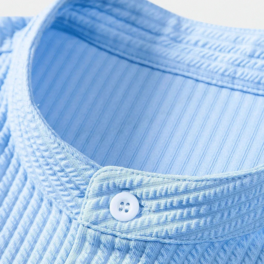 Ribbed T-Shirt for Men - RL Style & Comfort