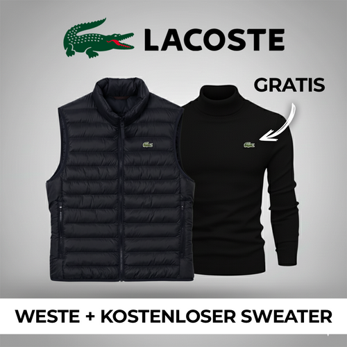 Weste + Kostenloser Pullover LCT (RÄUMUNGSVERKAUF)